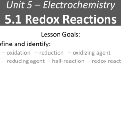 Redox statements classify